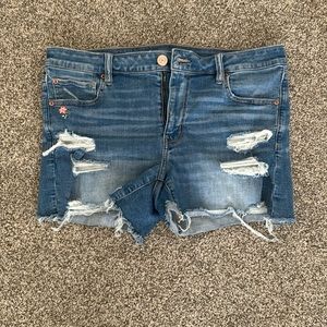 American Eagle Midi Next Level Stretch Shorts